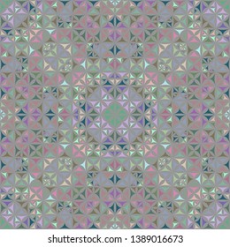 Colorful seamless kaleidoscope pattern background - abstract geometrical vector wallpaper graphic from curved shapes
