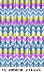 colorful seamless knitted pattern, seamless pattern design for decorating, wallpaper, wrapping paper, fabric, backdrop and etc., abstract background.