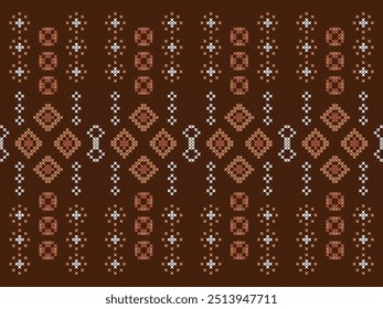 Colorful seamless knitting pattern. Design for capet, wrapping, clothing, knitting, Ikkat, ikat, fabric.