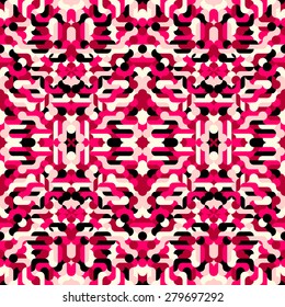 Colorful seamless mosaic pattern