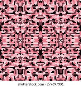Colorful seamless mosaic pattern