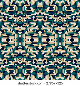Colorful seamless mosaic pattern