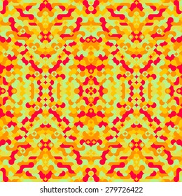 Colorful seamless mosaic pattern