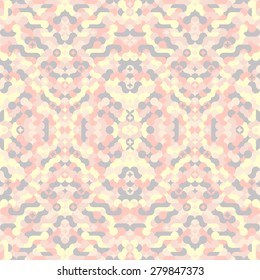 Colorful seamless mosaic pattern