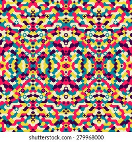 Colorful seamless mosaic pattern