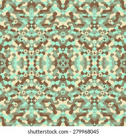 Colorful seamless mosaic pattern