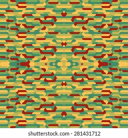 Colorful seamless mosaic pattern
