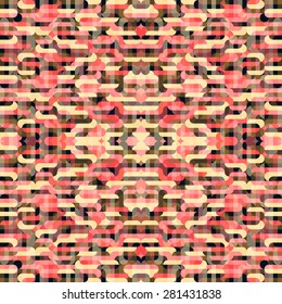Colorful seamless mosaic pattern