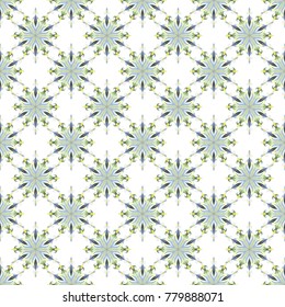 Colorful seamless ornament pattern.