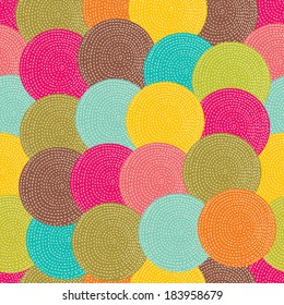 Colorful  seamless pattern.