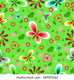 Colorful seamless pattern