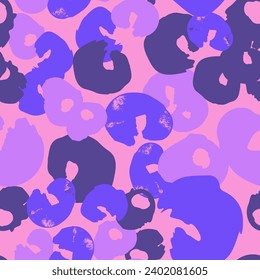 Patrón sin costuras colorido con flores abstractas con diferentes texturas. Fondo del vector, impresión, diseño