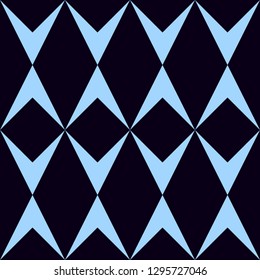 Colorful seamless pattern with arrow head shapes as a background - Eps10 vector graphics and illustration