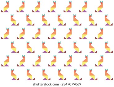 diseño de fondo de patrón incoloro y transparente