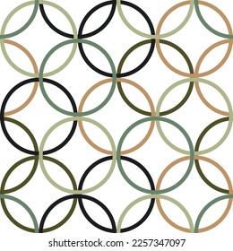 Colorful seamless pattern, background, header, collage with different watercolor shapes.  Abstract background. Polka dot pattern.