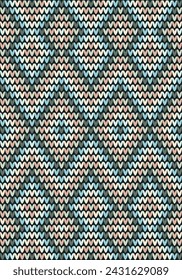 Colorful Seamless Pattern Background Illustration