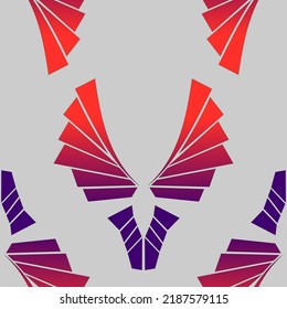 Patrón colorido y sin fisuras para fondo y fondo de pantalla. Textura abstracta de estilo moderno. formatos vectoriales.