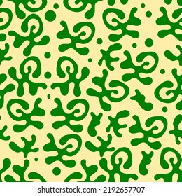 Colorful seamless pattern for background and wallpaper. Modern style abstract ornament texture. Vector formats. Indonesian batik pattern.