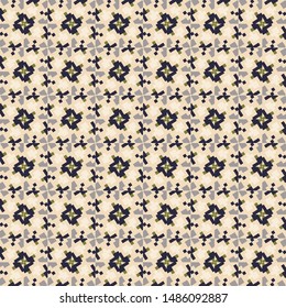 Colorful seamless pattern in beige for textile and design. Home  decor, interior design, cloth design.