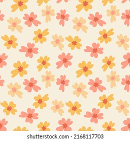 Colorful seamless pattern. Bright abstract shapes