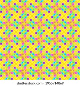 Colorful seamless pattern can be used for fabric, print, wallpaper, gift wrapping, cloth, wrapping paper, web design and more.