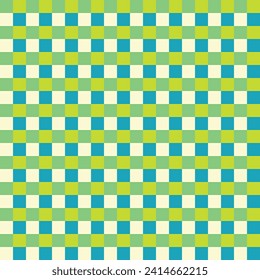 Colorful seamless pattern checker background