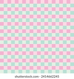 Colorful seamless pattern checker background