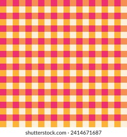 Fondo de comprobación de patrones ininterrumpido y colorido