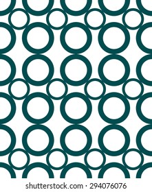 Colorful seamless pattern with circles. Modern stylish texture. Vector background. Eps 10