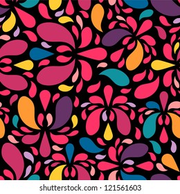 Colorful seamless pattern design