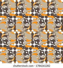 Colorful seamless pattern for design and background design.vector illustretion.