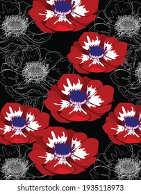 Colorful seamless pattern, good for printing, Cute pattern.