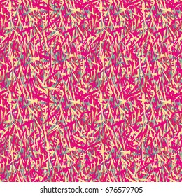 Colorful seamless pattern with grass for background.