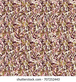 Colorful seamless pattern with grass for background.