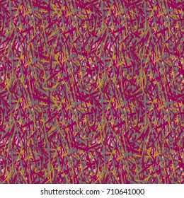 Colorful seamless pattern with grass for background.
