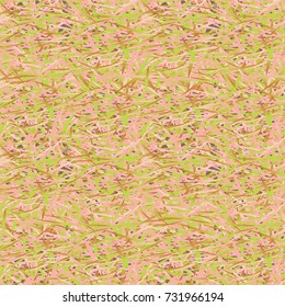 Colorful seamless pattern with grass for background.