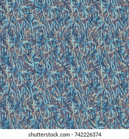Colorful seamless pattern with grass for background.