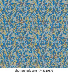Colorful seamless pattern with grass for background.