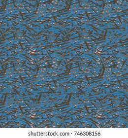 Colorful seamless pattern with grass for background.