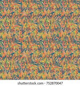 Colorful seamless pattern with grass for background.