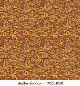 Colorful seamless pattern with grass for background.