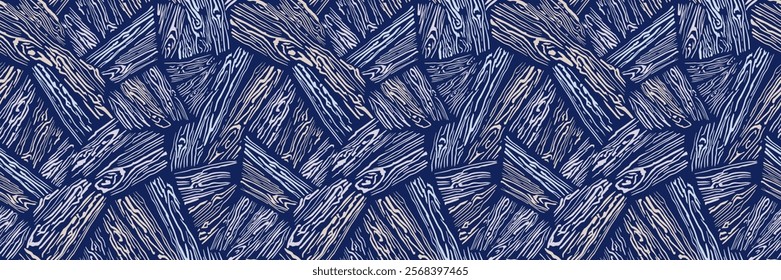 Colorful seamless pattern with hand drawn stylized trees on a dark background. Vector texture with abstract lines tree. Plain ornament print