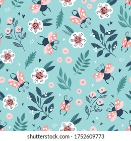 Colorful seamless pattern and