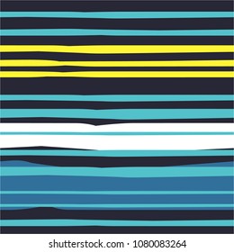 Colorful seamless pattern with lines. Decorative wallpaper, good for printing. Hand drawn overlapping background, texture, decor elements and shapes. Design backdrop vector. Art print