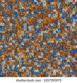 Colorful seamless pattern made on the basis of square blocks.