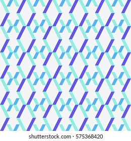 Colorful seamless pattern memphis style background