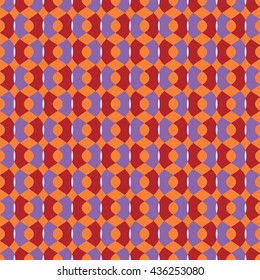 Colorful seamless pattern. Modern stylish geometric texture. 