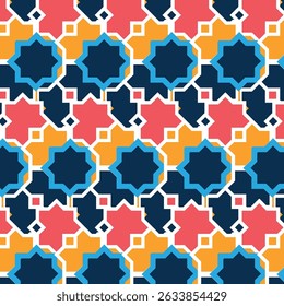 Colorful  Seamless Pattern Set design