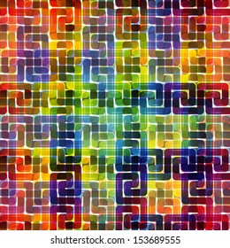 Colorful seamless pattern of spectrum colors, vector illustration, eps10.