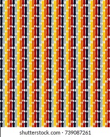 colorful seamless pattern stripes and circles 